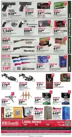 Rural King weekly ad Page 12: Hornady SST FTX Sabot Slug €13,99, Federal American Eagle Ammunition €34,99