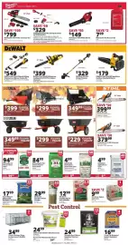 Rural King weekly ad Page 7: DeWalt 20v max xr brushless cordless handheld blower €179,00, Agri-Fab utility poly cart €229,00
