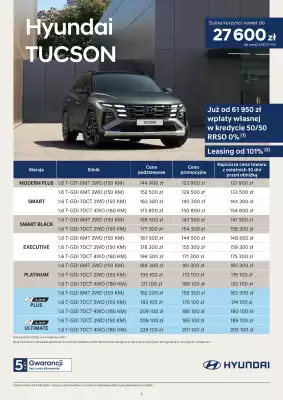 Hyundai | Tucson 2026/2027 (ważność do 21-10)