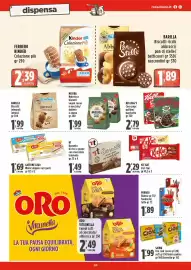 Volantino Rossotono Carrefour Pagina 24: Oro ciok cuore €1,99, Rt Barrette di riso e grano con cioccolato fondente €1,49