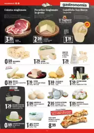 Volantino Rossotono Carrefour Pagina 3: Brazzale Formaggio a pasta filata €0,89, Galbani Bel paese l'etto €1,29