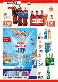 Volantino Rossotono Carrefour Pagina 30: Pepsi Cola classica €2,09, Peroni Birra €1,99