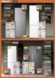 Catálogo Milar Página 2: Hotpoint - congelador €669,00, Hotpoint - combi €499,00
