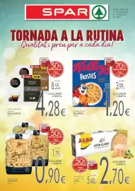 Folleto Valvi Supermercats Página 1: Garofalo pasta varietat €0,90, Kellogg's Frosties €1,20