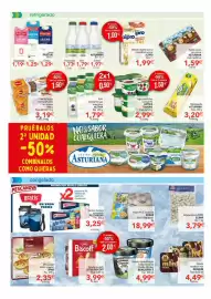 Folleto SPAR Página 2: Lotus - biscoff helado bombon €3,99, Desnatada €1,73