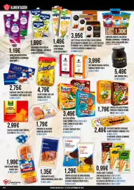 Folleto Claudio Página 4: Kaiku - leche sin lactosa entera, semidesnatada o desnatada €1,19