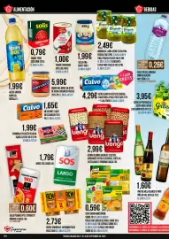 Folleto Claudio Página 6: Vino de mesa blanco o tinto €1,60, Koipesol - aceite girasol €1,99