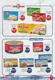 Folleto SPAR Lanzarote Página 12: Puerto Gallego atún en ac/girasol €6,25, Puerto Gallego calamares en salsa americana €1,05