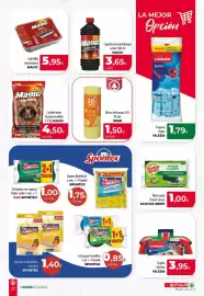 Folleto SPAR Lanzarote Página 23: Spontex Estropajo FrotaMax €0,85, Magic carbón €4,50