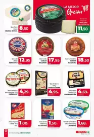 Folleto SPAR Lanzarote Página 5: Gran Capitán tapas de quesos €4,95, García Baquero Queso La Cava Barus €18,50