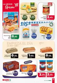 Folleto SPAR Lanzarote Página 8: McVities Digestives Choco-leche €3,10, Envoltini pizza Napoli €1,00
