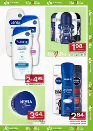 Folleto Supermercados Dani Página 11: Sanex - gel €4,99, Nivea - desodorantes snack para ropa €2,84