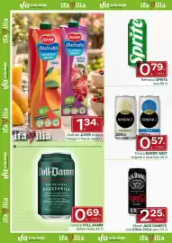 Folleto Supermercados Dani Página 2: Nordic mist - tonica original o blue lata €0,57, Voll-damm - cerveza doble malta €0,69