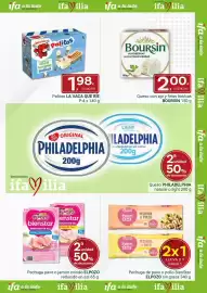 Folleto Supermercados Dani Página 9: Queso con ajo y finas hierbas €2,00, La vaca que ríe - palitos €1,98