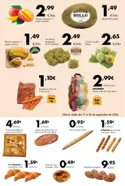 Catálogo Supermercados Lupa Página 18: Melón Bollo €1,49, Uva blanca embolsada D.O.P Vinalopó €2,49