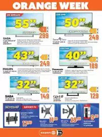 Volantino Extracoop settimana 38 Pagina 4: Smart Tech TV LED 50" UHD 4K €249,00, SABA TV LED 32" HD €149,00