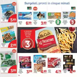 Volantino Crai | Extra Pagina 12: Minestrone Leggerezza Orogel €2,49, Spinaci gustosi con mozzarella e formaggio Crai €3,89
