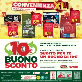Volantino Crai | Extra Pagina 24: Paté ricette classiche Cesar €6,49, Crocchettini ultima €6,99