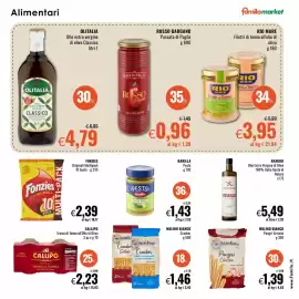 Volantino Famila Market Pagina 13: Passata di Puglia Rosso Gargano €0,96, Fonzies Gli Originali €2,39