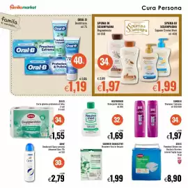 Volantino Famila Market Pagina 16: Sunsilk Shampoo / balsamo €1,97
