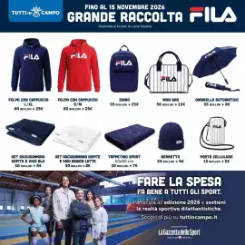 Volantino Famila Market Pagina 19: FelPA con cappuccio Fila €25,00, FelPA con cappuccio Fila €25,00