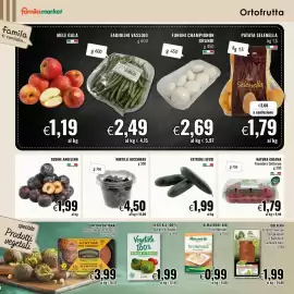 Volantino Famila Market Pagina 2: Pomodoro Datterino Natura Chiama €1,79, Mirtilli bicchiere €4,50