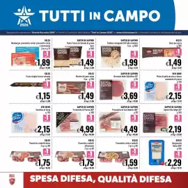 Volantino Famila Market Pagina 20: SELEX Pancetta a cubetti affumicata €1,75