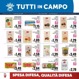 Volantino Famila Market Pagina 22: Tonno all'olio di oliva Selex €2,64, Selex piselli medi €2,99