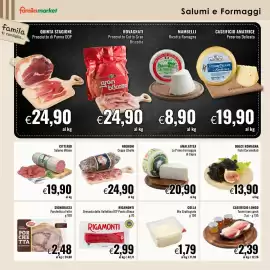 Volantino Famila Market Pagina 4: Bresaola della Valtellina IGP Punta d'Anca Rigamonti €2,99