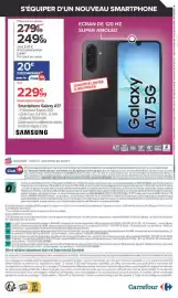 Catalogue Carrefour | PASSEZ L'AUTOMNE CONNECTÉ À VOS ENVIES ! page 28: SAMSUNG Smartphone Galaxy A17 €229,99