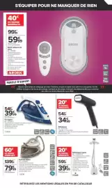 Catalogue Carrefour | PASSEZ L'AUTOMNE CONNECTÉ À VOS ENVIES ! page 9: Défroisseur €34,99, Calor Fer Vapeur €39,99