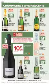 Catalogue Carrefour | FOIRE AUX VINS D AUTOMNE page 72: Wolfberger Brut €5,95, Veuve D'Argent Vin mousseux €3,74