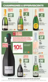 Catalogue Carrefour | FOIRE AUX VINS D AUTOMNE page 72: Wolfberger Brut €5,95, Veuve D'Argent Vin mousseux €3,74