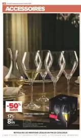 Catalogue Carrefour | FOIRE AUX VINS D AUTOMNE page 78: Coffret de 4 verres à pied €8,95