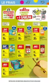 Catalogue Carrefour | LE MOIS MONOPOLY page 18: ANDROS Jus de Fruits €2,62, ANDROS Confiture Fraise €1,56