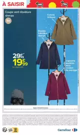 Catalogue Carrefour | LE MOIS MONOPOLY page 2: Tex Coupe vent doublure sherpa €19,99