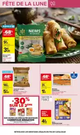 Catalogue Carrefour | LE MOIS MONOPOLY page 23: MEI ASIA Samoussas surgelés €5,44, TRADITIONS D'ASIE Nems €4,19