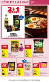 Catalogue Carrefour | LE MOIS MONOPOLY page 27: DAISUKI Nouilles cup €2,63, NISSIN Nouilles japonaises cup €0,67