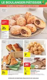 Catalogue Carrefour | LE MOIS MONOPOLY page 36: Chouquettes €3,00, Filière Qualité Carrefour Pain de campagne €1,11