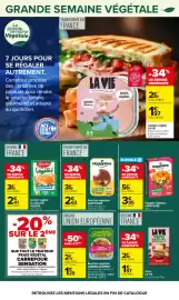 Catalogue Carrefour | LE MOIS MONOPOLY page 39: HappyVore Nuggets végétaux €3,95, LE GAULOIS CORDON VÉGÉTAL €2,41