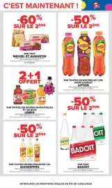 Catalogue Carrefour | LE MOIS MONOPOLY page 52: Badoit, Schweppes