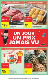 Catalogue Carrefour | LE MOIS MONOPOLY page 6: Viande bovine : basse côte** à griller €12,99, Tarte fine aux pommes €5,00