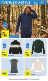 Catalogue Carrefour | LE MOIS MONOPOLY page 65: Tex Pull blocs homme €14,99, Tex Pull femme €12,99