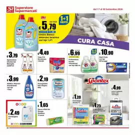 Volantino Sì con te Supermercati Pagina 22: Profumatore bucato Chanteclair €6,99, Additivo Napisan disinfettante €3,99