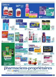 Uniprix flyer week 38 Page 2: Option+ Allergies/Allergy €9,99, Advil cold & sinus €9,99