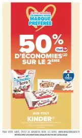 Catalogue Carrefour Market | LE MOIS MONOPOLY page 12: Kinder