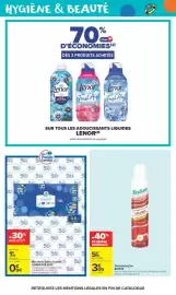 Catalogue Carrefour Market | LE MOIS MONOPOLY page 17: Lenor adoucissant liquide, Batiste shampooing sec €3,09