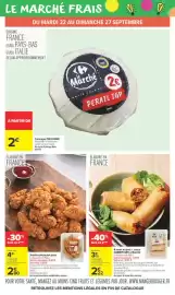Catalogue Carrefour Market | LE MOIS MONOPOLY page 9: Perail IGP €2,00, CARREFOUR Le Marché 4 nems au porc + sauce €2,22