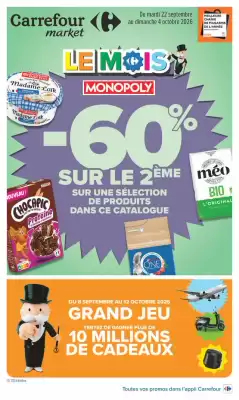 Catalogue Carrefour Market (valable jusqu'au 4-10)