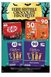 Rexall flyer Page 6: Cadbury favourites treat size bars €5,00